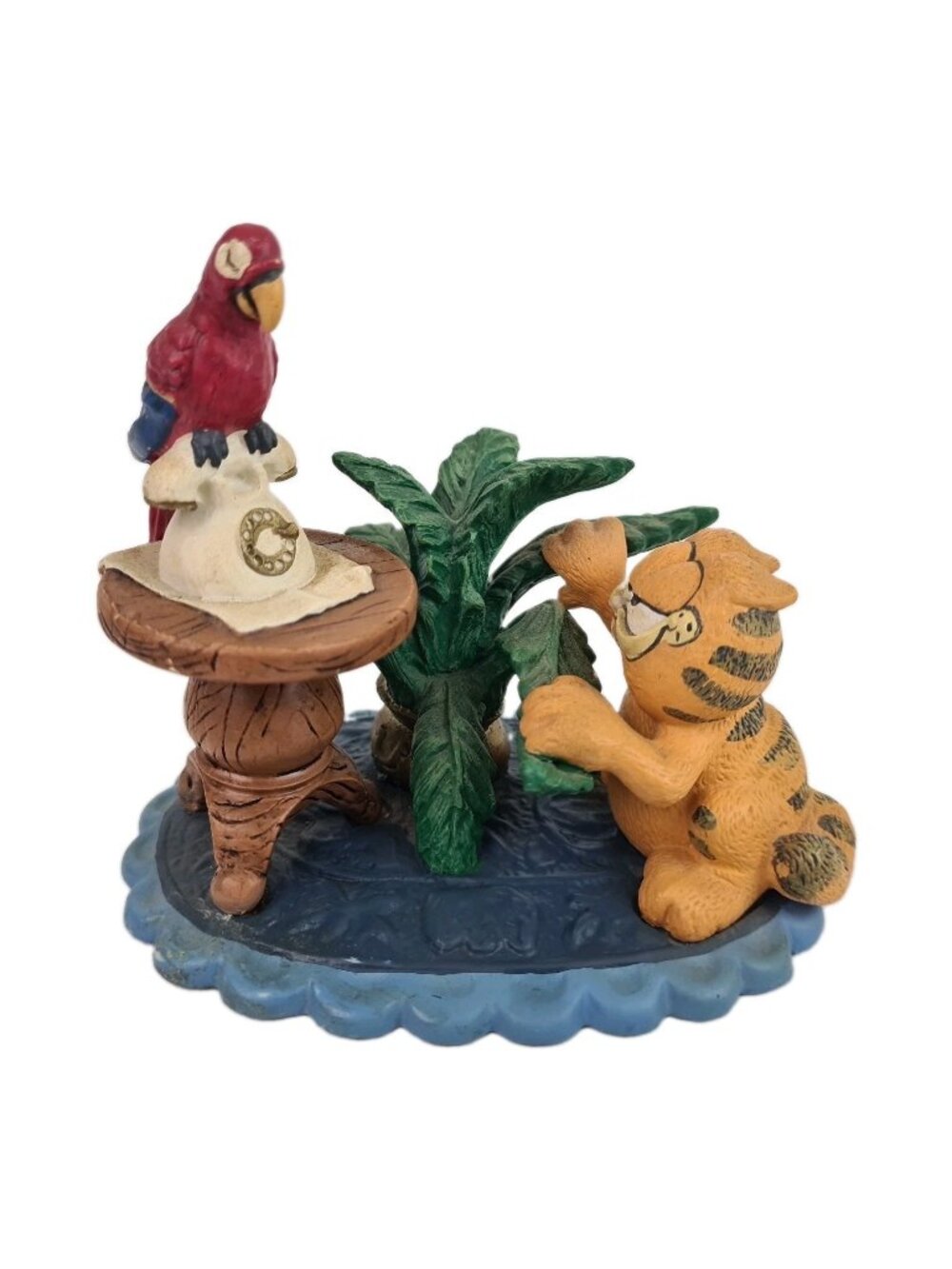 Danbury Mint Garfield Collection King Of The Jungle By Jim Davis Figurine C2